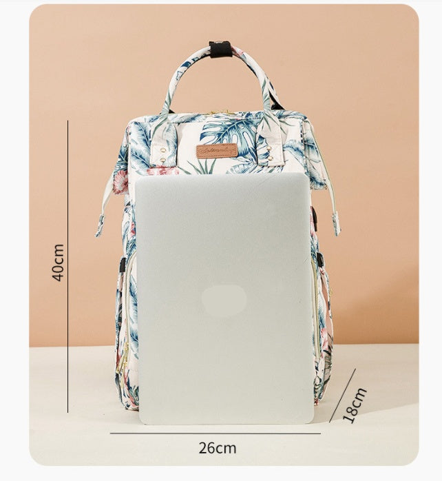 Mochila portátil de gran capacidad para mamá