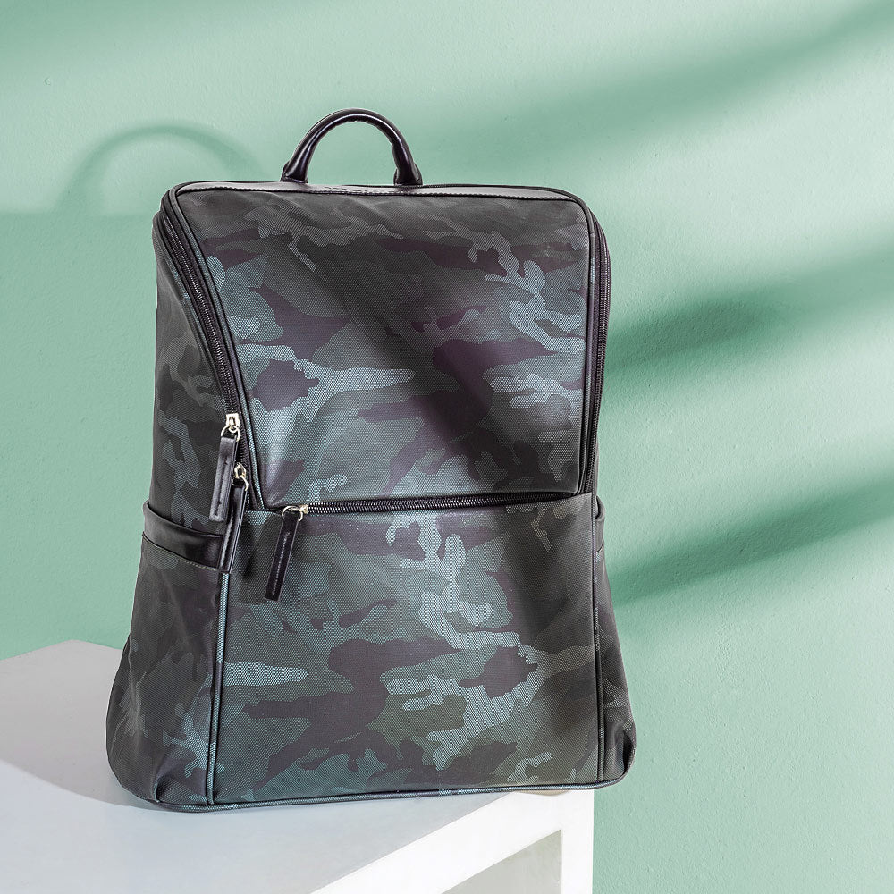 Sac momie imperméable multifonctionnel à double épaule camouflage