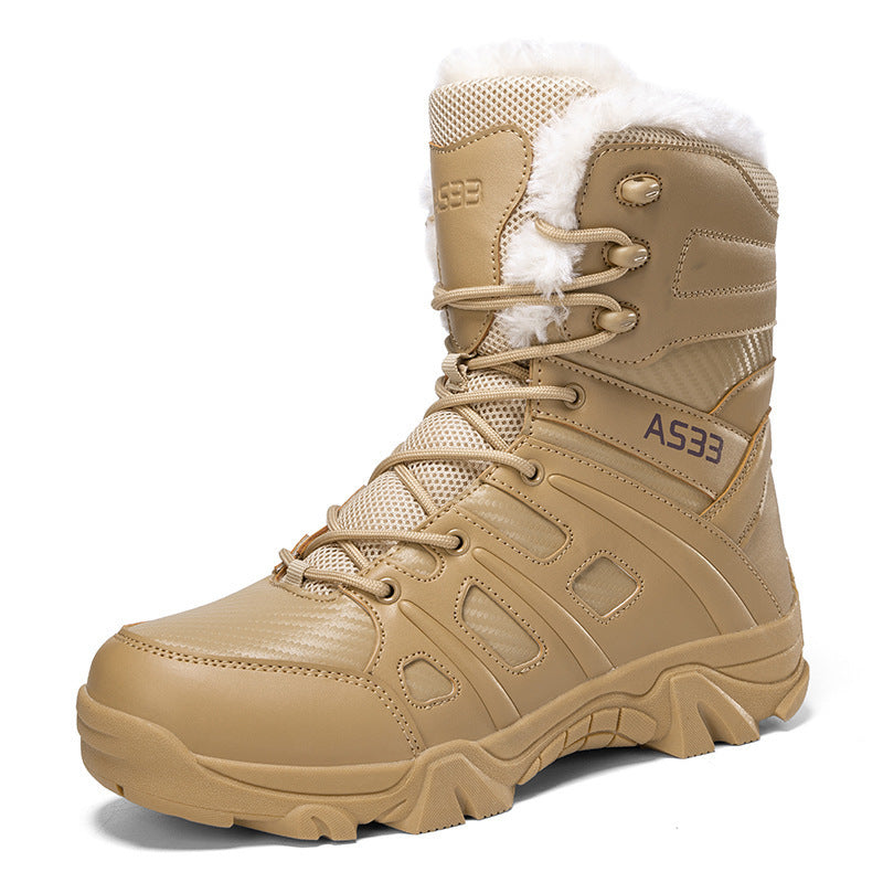 Non-slip Snow Boots Men's Platform