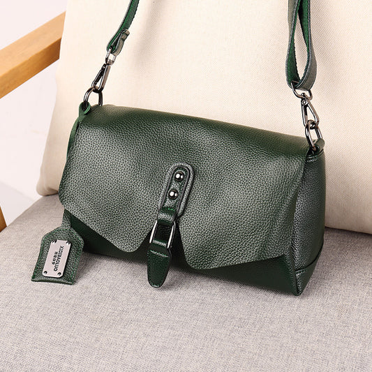 Flip Leather Shoulder Messenger Fashion Women's Bag