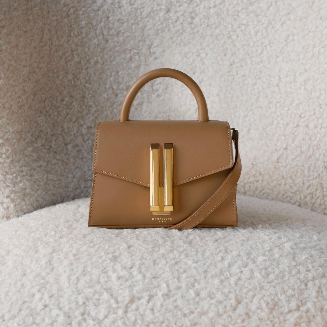 Sac à main bandoulière en cuir de vache pour femme