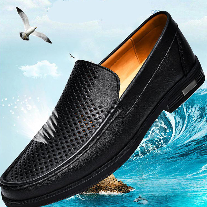 Hollow-out Casual Shoes Soft Bottom Breathable One Pedal