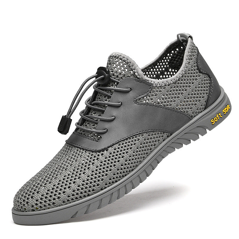 Summer Sports Men Fashion Breathable Mesh Surface Shoes