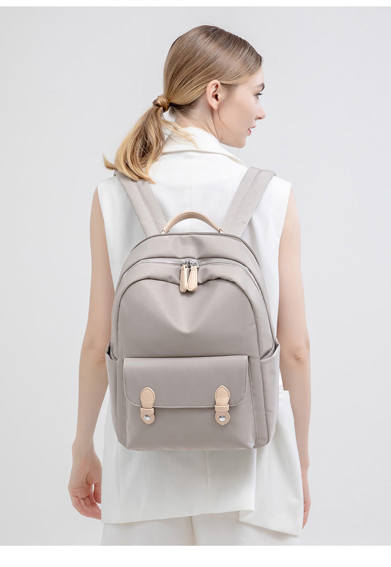 Mochila de tela Oxford de gran capacidad para mujer de negocios y moda