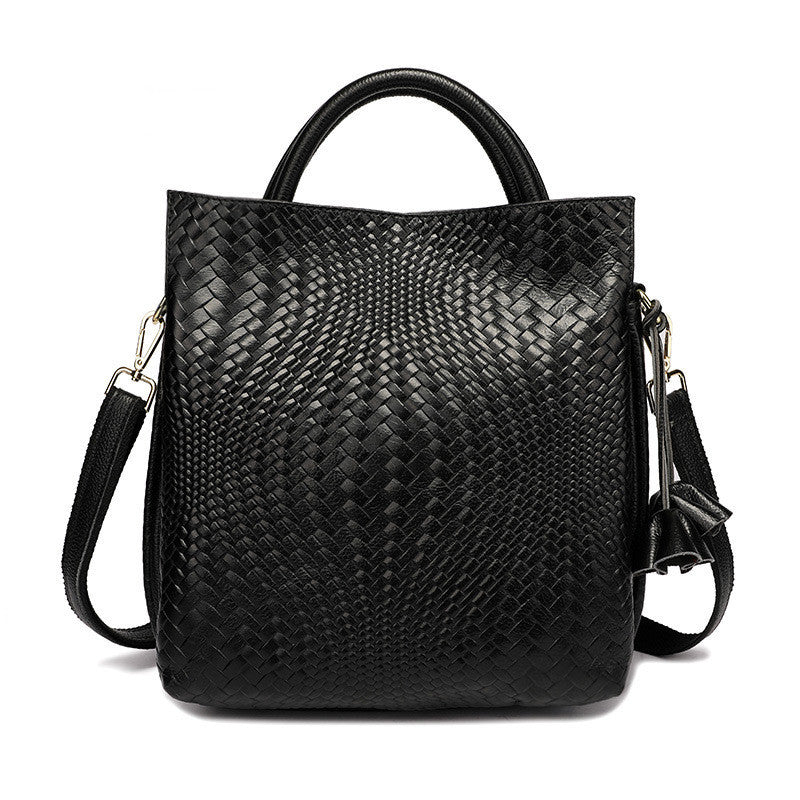 Sac à bandoulière tendance tissé pour femme