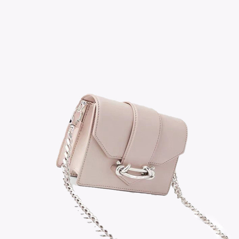 Metal One-Shoulder Diagonal Small  Bag