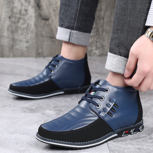 High-top Men's Shoes Casual Fashion Plus Size