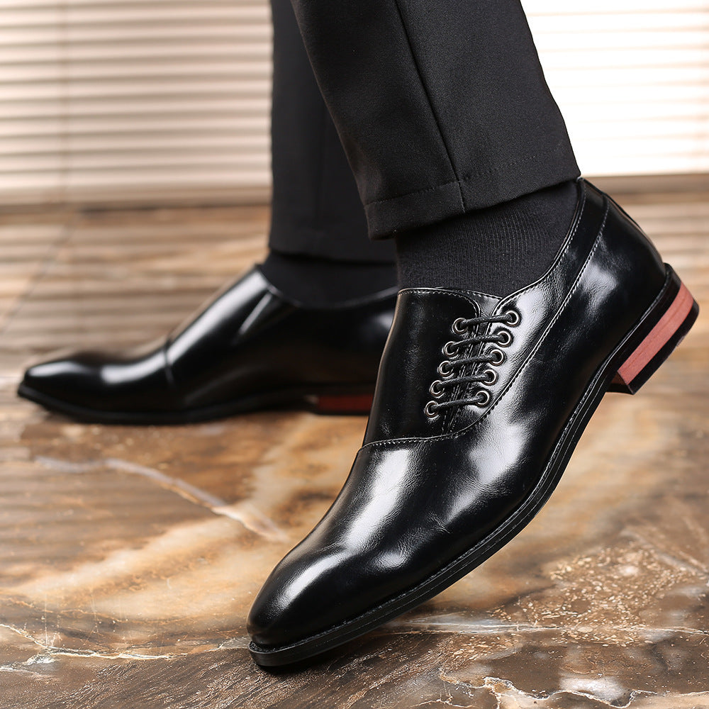 Zapatos formales de negocios para hombres en tallas grandes