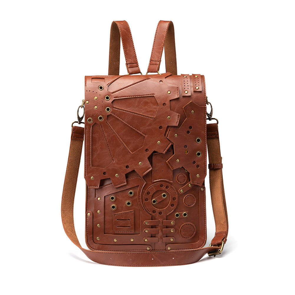 Sac à dos Steampunk Retro Gear de la nouvelle beauté européenne