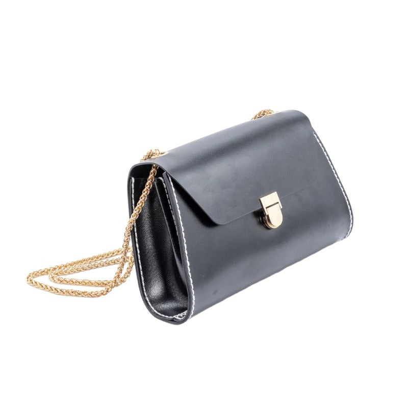 Sensual Chain Shoulder Messenger All-match Small Square Bag Women