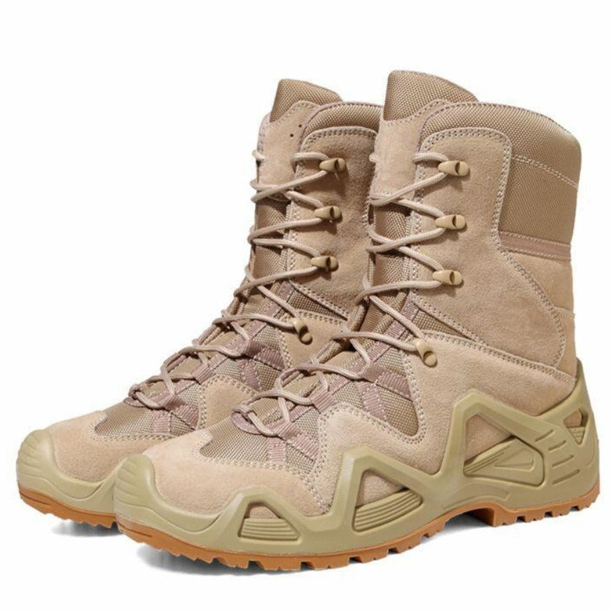 Mid-top High-top Military Fans Outdoor Training Hiking Shoes Military Fans Combat Boots