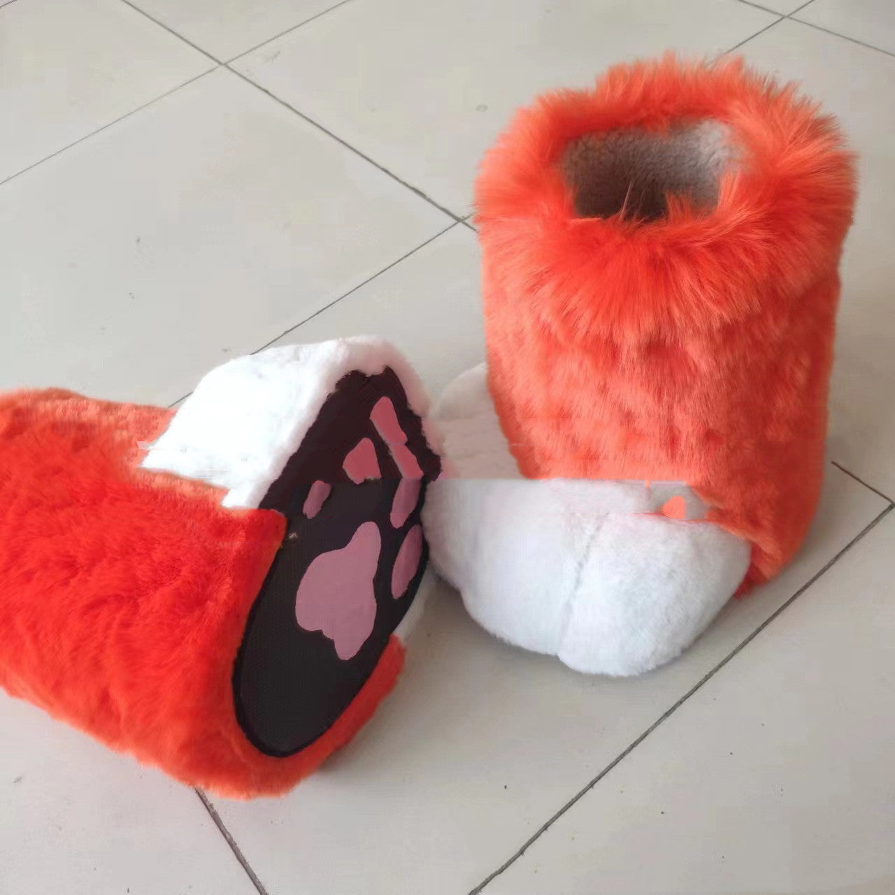 Cute Straight Leg Outdoor Beast Foot Shoes