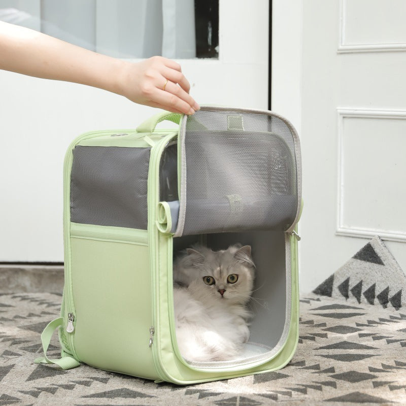 Sac à dos portable de grande capacité pour animaux de compagnie