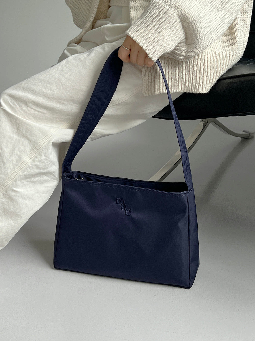 Women's Fashion Simple Solid Color Canvas Bag