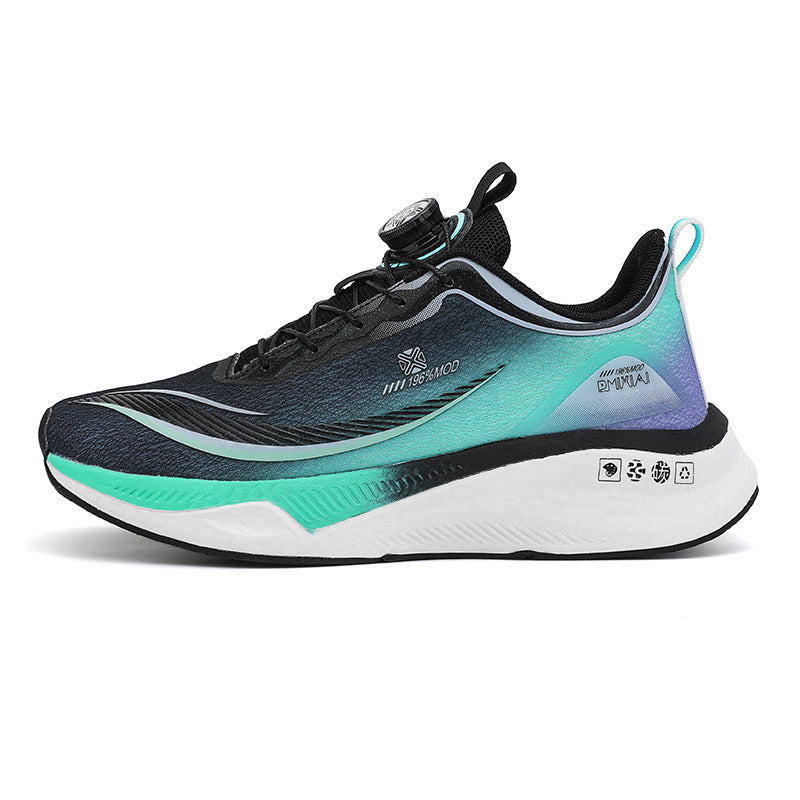 Zapatillas de running para hombre y mujer con placa de carbono luminosa