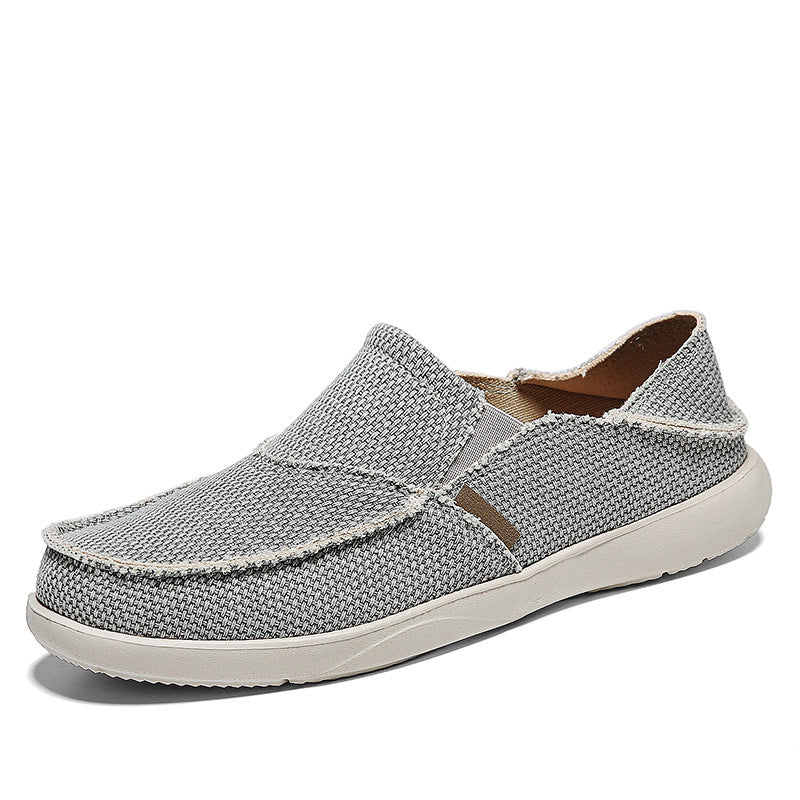 Stretch Strap Breathable Lightweight Canvas Shoes