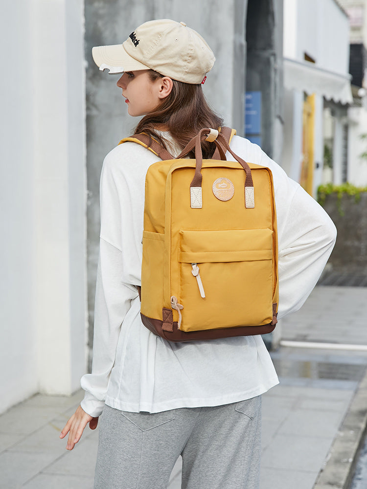 Mochila de viaje de nuevo estilo, sencilla y moderna, para la escuela