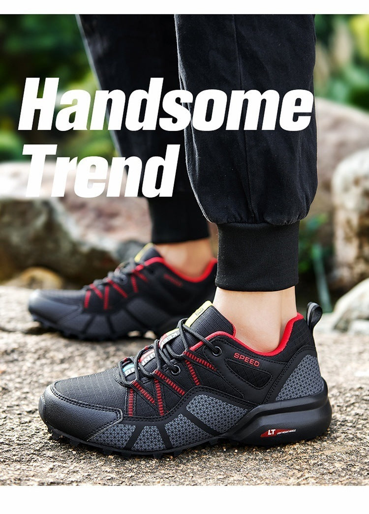 Lightweight Breathable Men's Mesh Outdoor Sports And Casual Hiking Shoes