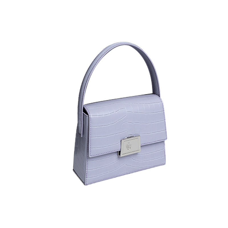 French Niche Design Crocodile-print Handbag