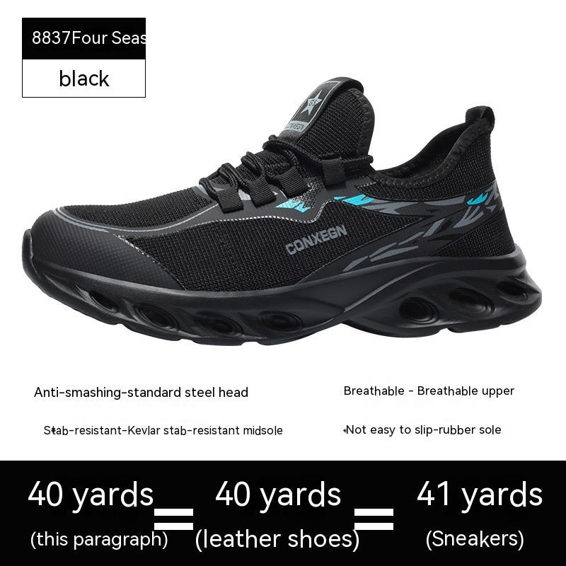 Ultra-light Breathable And Smash-resistant Anti-penetration Steel Shoes