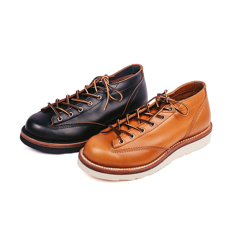 Zapatos casuales de cuero para hombre con personalidad de moda