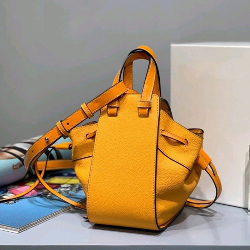 Bolso de mano de piel auténtica para mujer, nuevo bolso de mano para mujer, pequeño bolso de mano