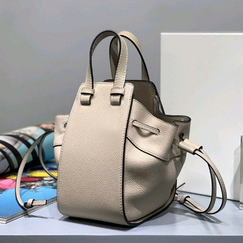 Bolso de mano de piel auténtica para mujer, nuevo bolso de mano para mujer, pequeño bolso de mano