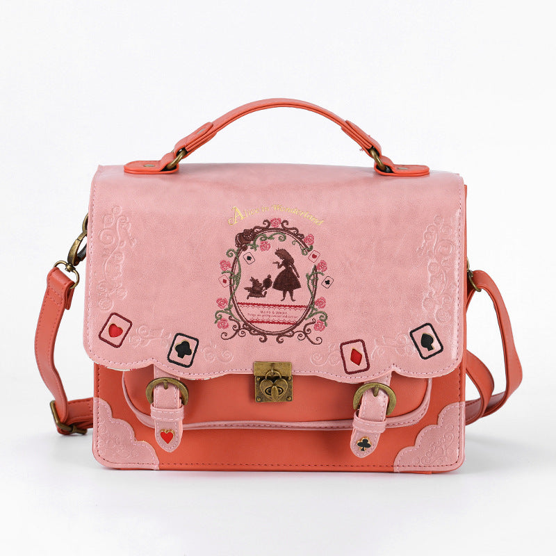 Bag Lolita Style Women Lady Girls Alice In Wonderland Designer