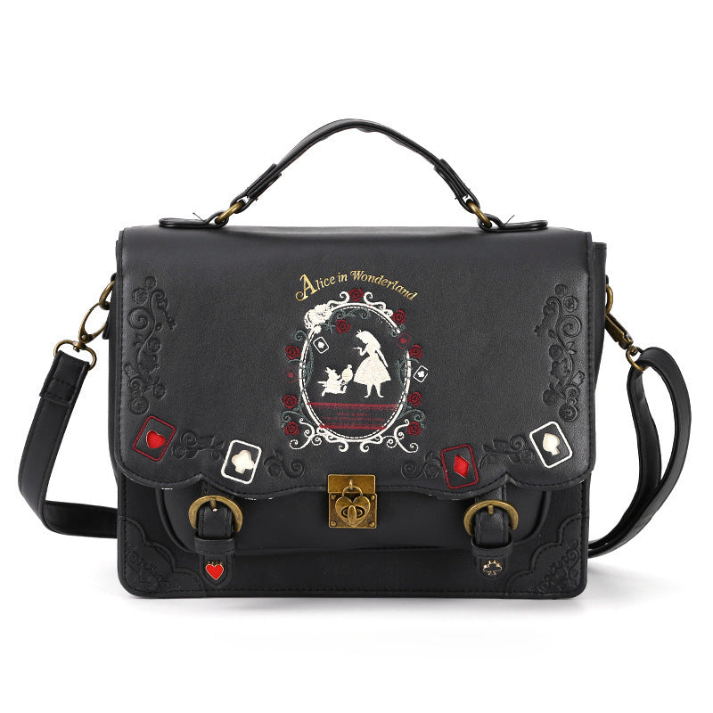 Bag Lolita Style Women Lady Girls Alice In Wonderland Designer