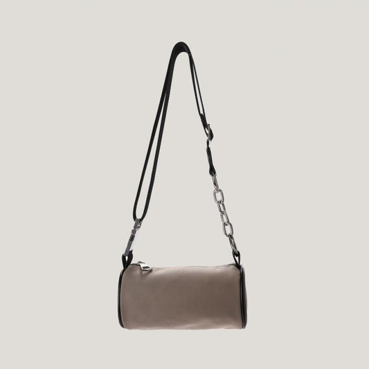 Bolso bandolera de banda ancha para mujer, bolso pequeño con cadena, bolso de pecho