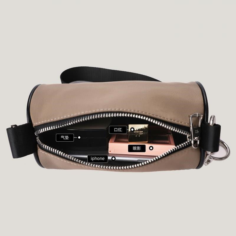 Bolso bandolera de banda ancha para mujer, bolso pequeño con cadena, bolso de pecho