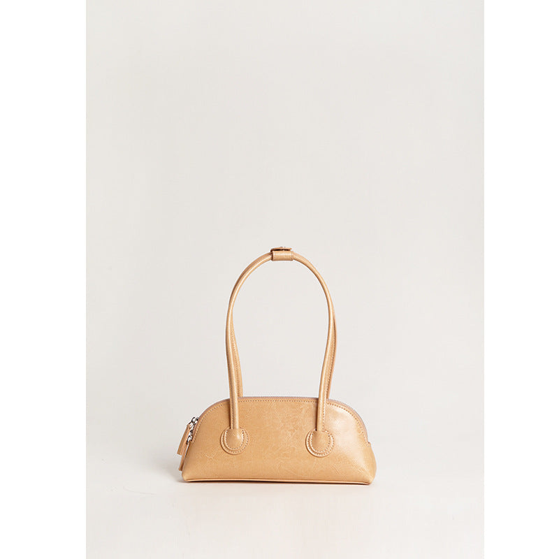 Petit sac à main en cuir de vache, sac à bandoulière, sac à bandoulière portable, sac simple pour femme