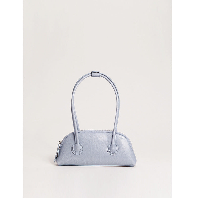 Petit sac à main en cuir de vache, sac à bandoulière, sac à bandoulière portable, sac simple pour femme