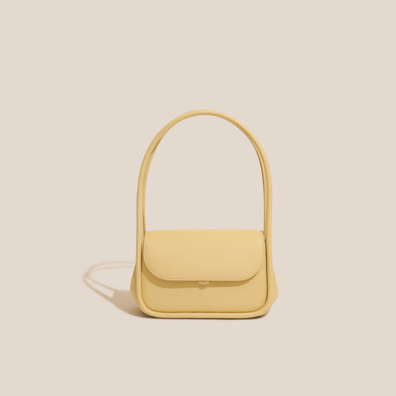 Bolso de mano con un solo hombro, diseño de nicho, para mujer, nuevo bolso de mano blanco