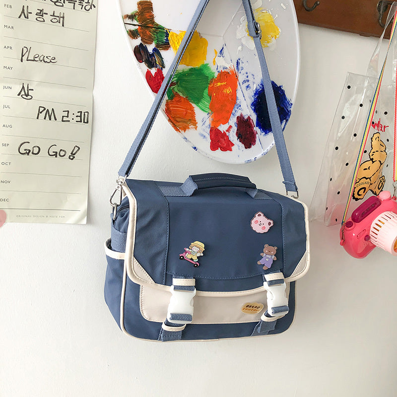 Sac à bandoulière mignon de style Mori pour fille