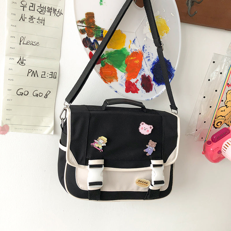 Sac à bandoulière mignon de style Mori pour fille