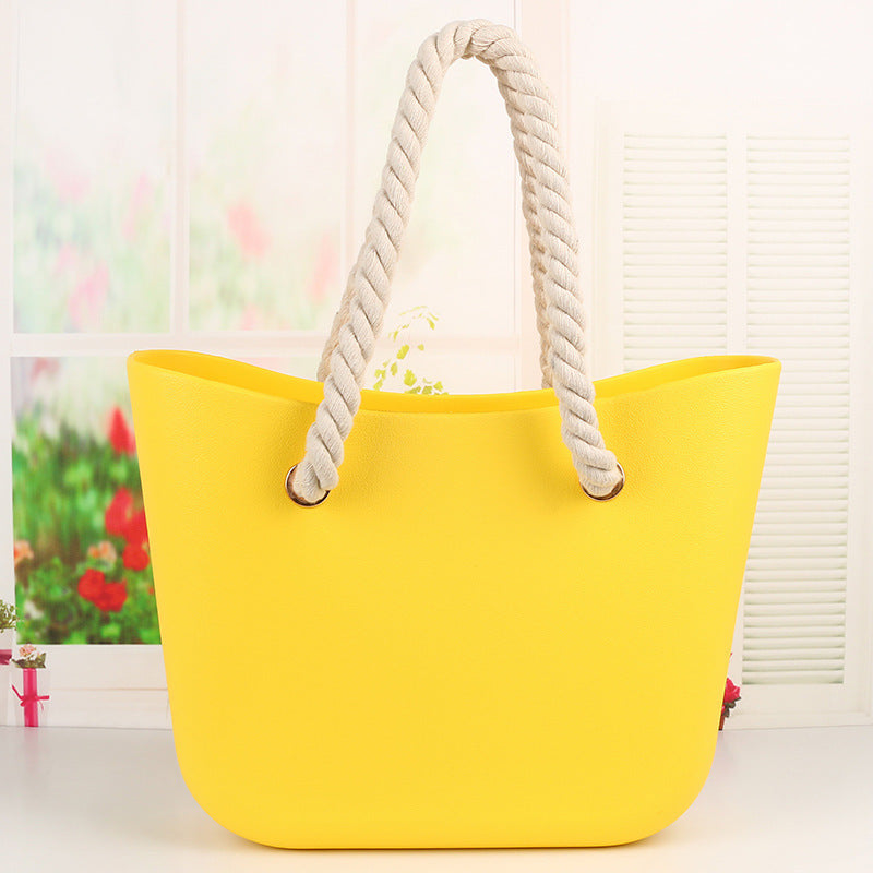 Sac de plage tendance pour femme Sac en gelée portable pour femme