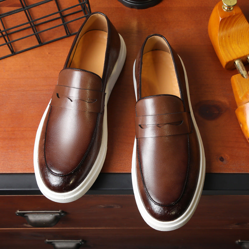 Mocasines estilo británico transpirables para hombre