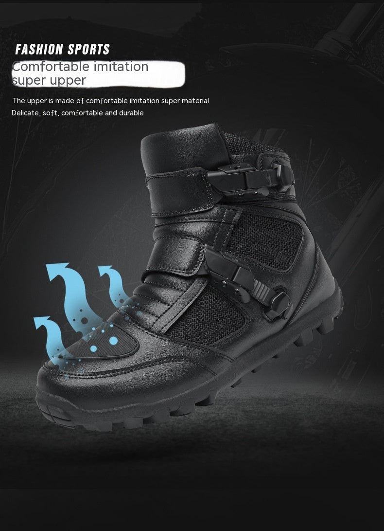 Motorcycle Male Knight Four Seasons Colorful Motorcycle Boots