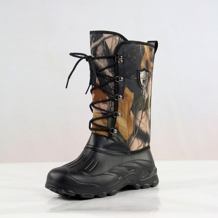 Botas de pesca para exteriores térmicas e impermeables para hombre