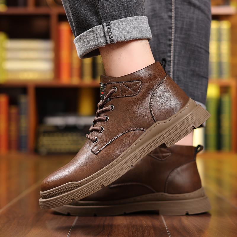 Botas tácticas Martin para hombre, cómodas y versátiles para otoño e invierno