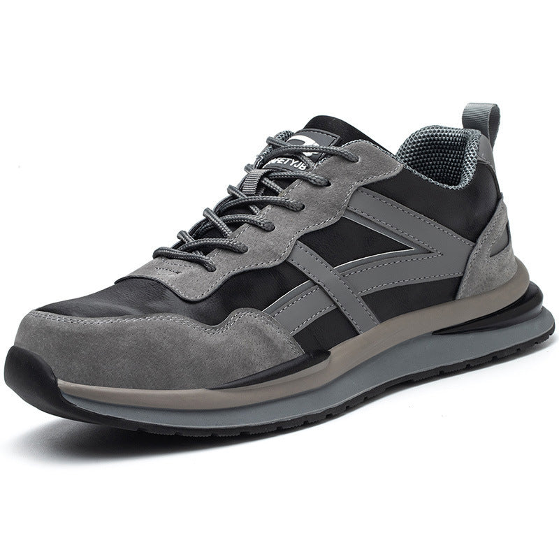 Men's Breathable Seasonal Lightweight And Wear-resistant Work Shoes