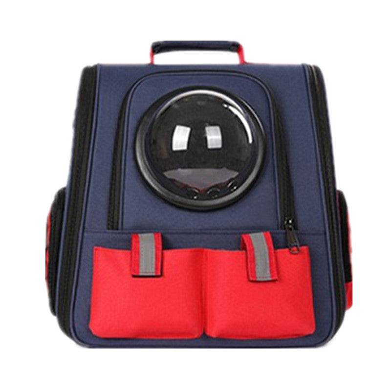 Breathable Pet Bag Car Cat And Dog Bag Shoulder Pet Backpack