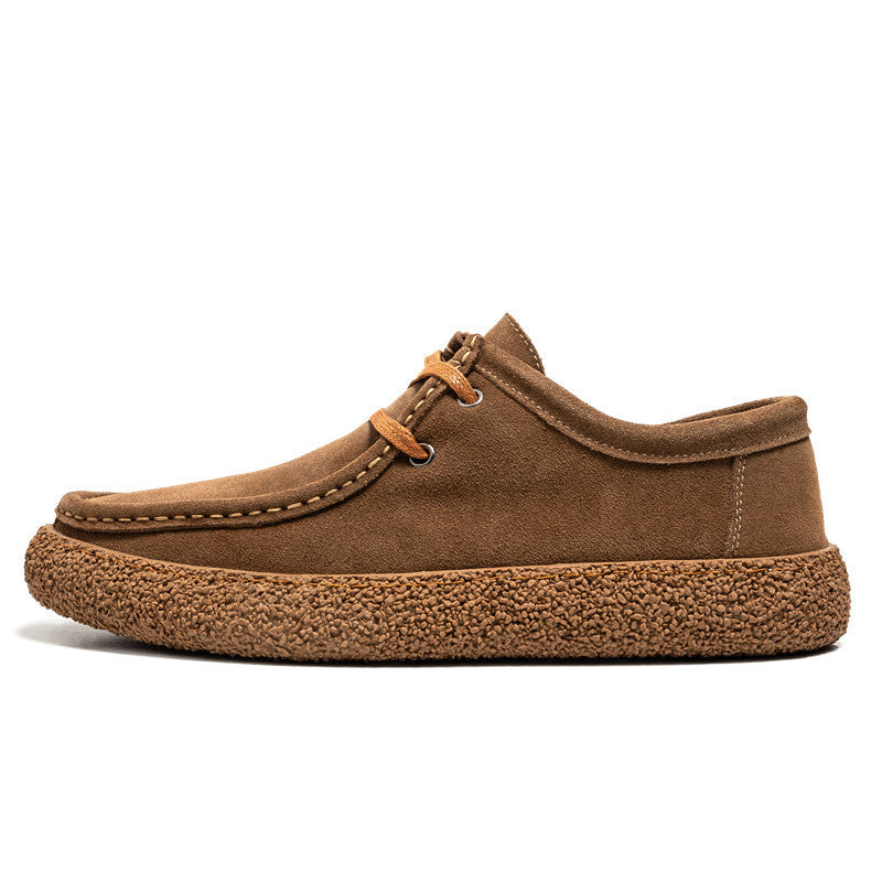 Men's Suede Low-top British Retro Casual Shoes