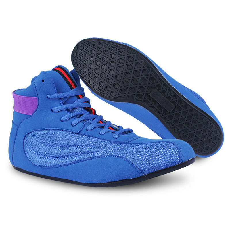 Chaussures de boxe en flanelle Chaussures de lutte sportive