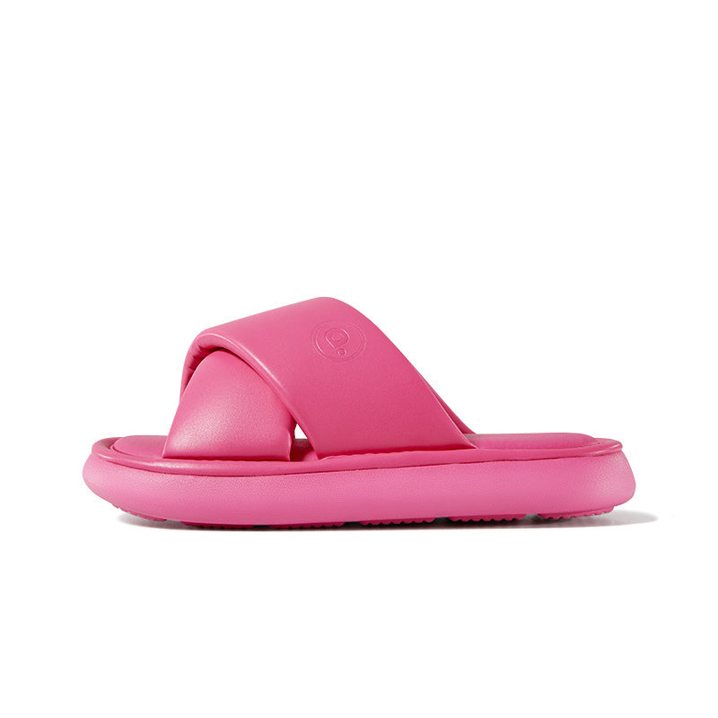 Pantuflas de verano antideslizantes con suela blanda para mujer