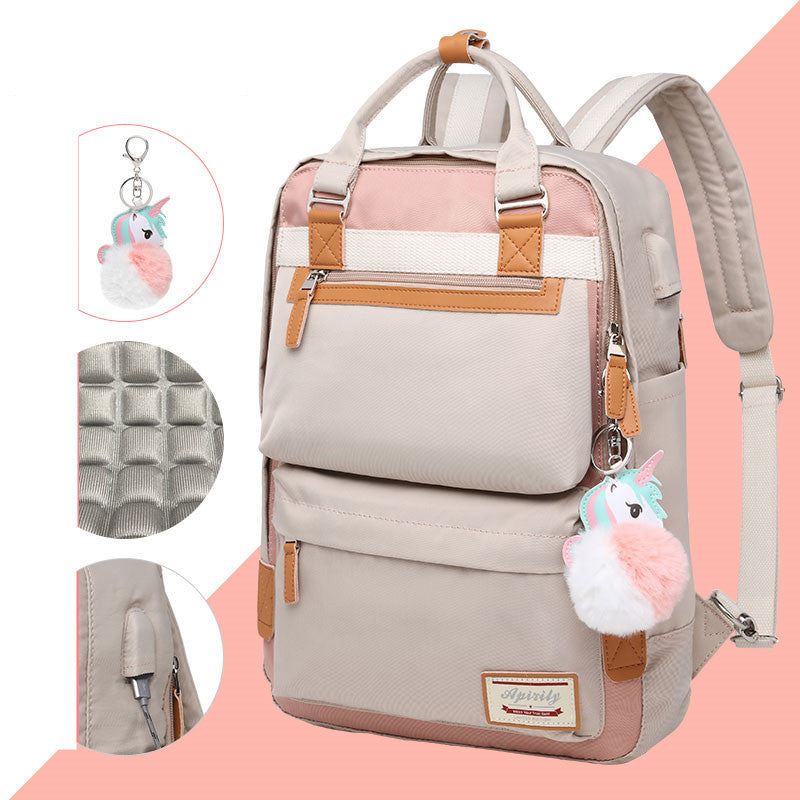 Sac à bandoulière pour ordinateur portable 15,6 pouces pour femme, tendance, étanche et résistant aux chocs