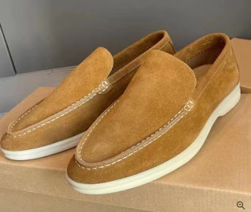 Zapatos casuales planos sencillos de moda para hombres