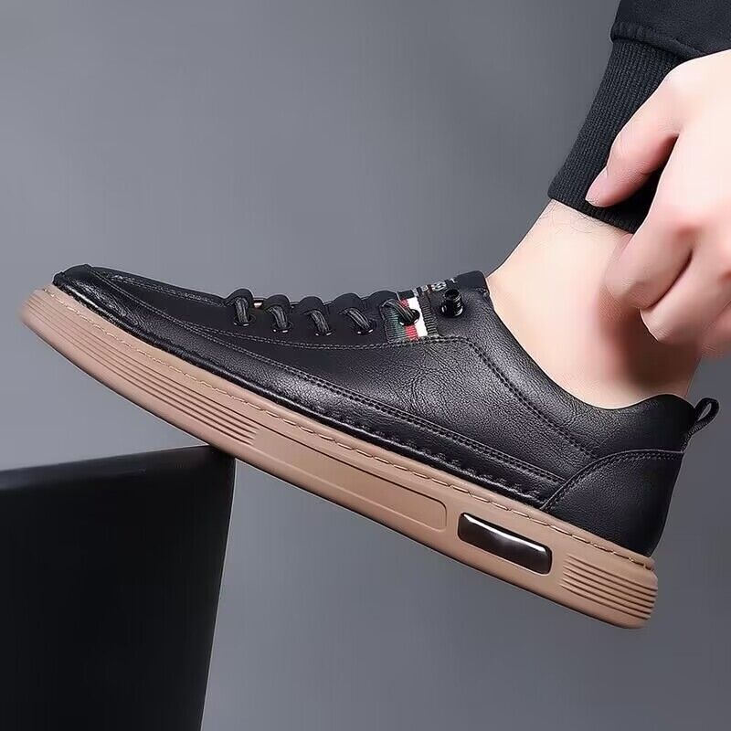 Fashionable And Versatile Sports Leather Shoes