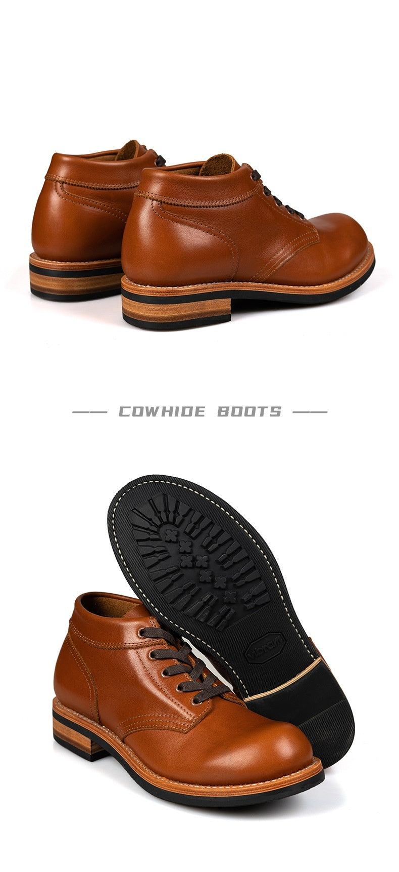 Bottines courtes basses en cuir pour hommes, baskets de loisirs à tête ronde